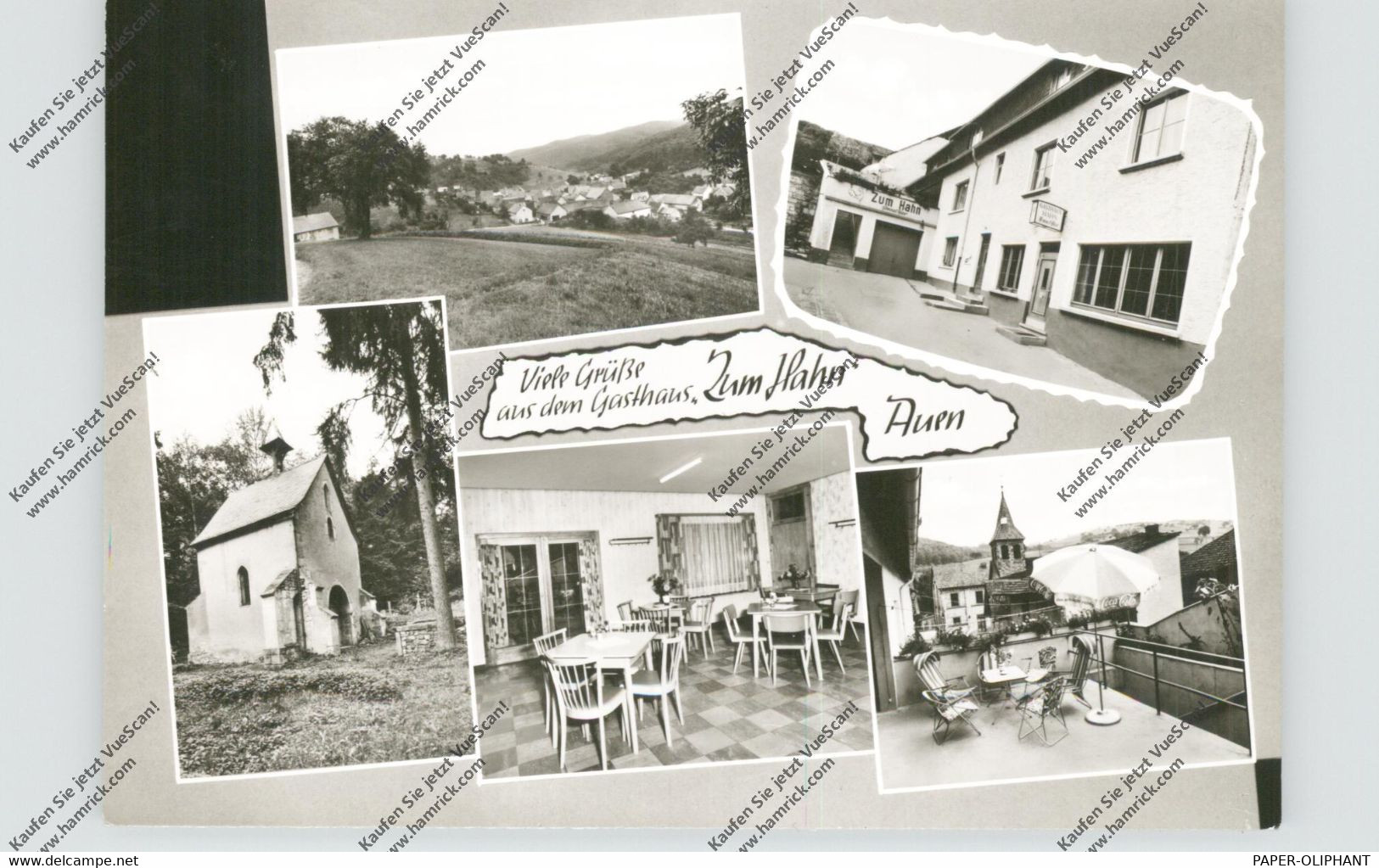 6553 BAD SOBERNHEIM - AUEN, Gasthaus "Zum Hahn" - Bad Sobernheim