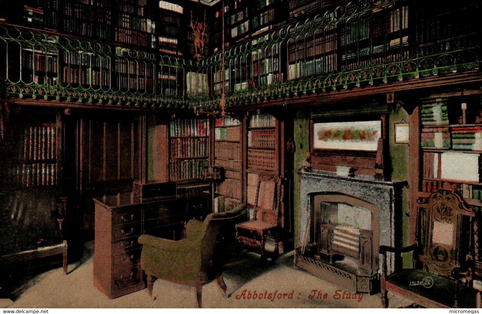 Abbotsford - The Study - Roxburghshire