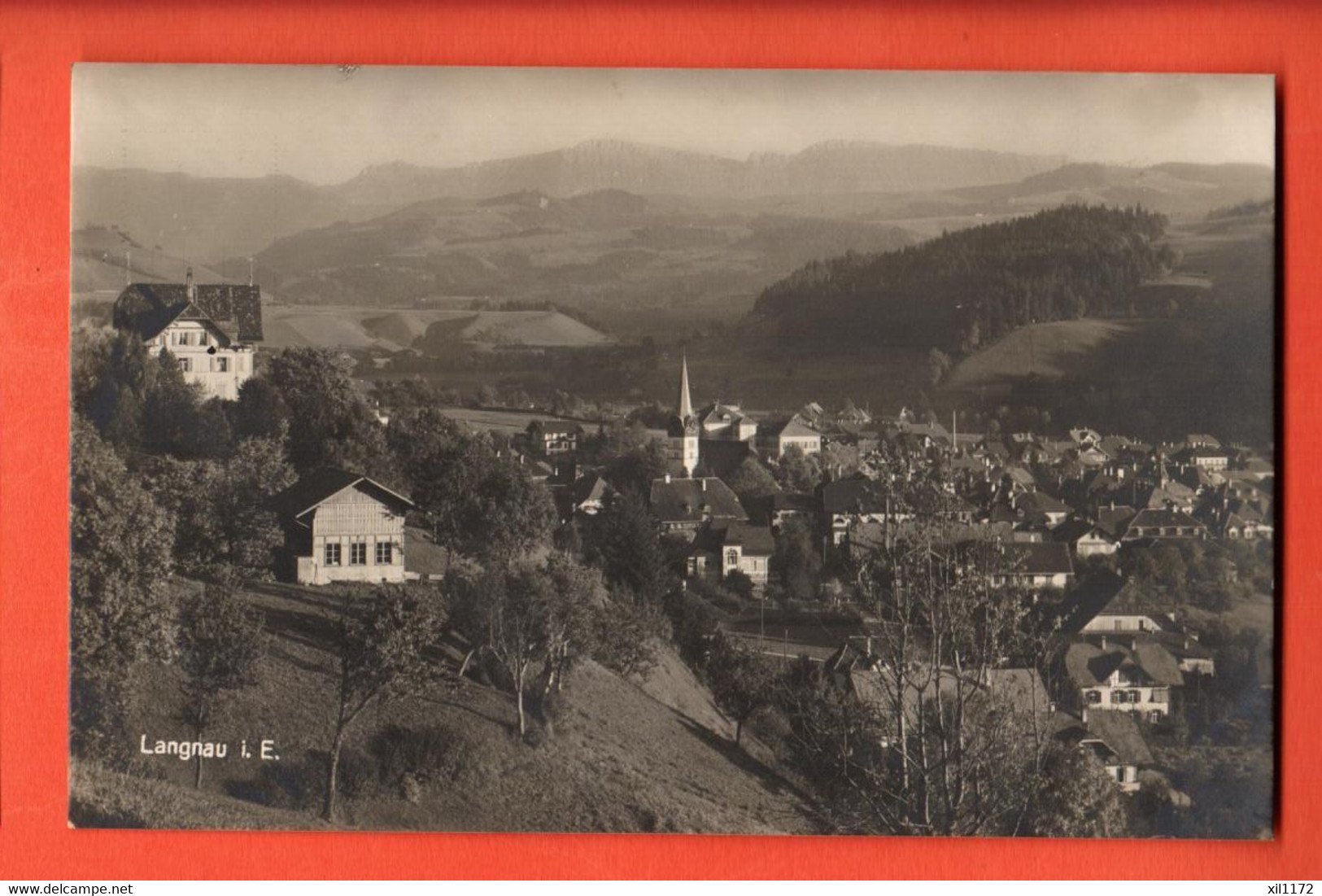 ZBO-16  Langnau I Emmenthal.  Circulé Sous Enveloppe Vers Penthaz Vaud. Photoglob X 3437 - Langnau Im Emmental