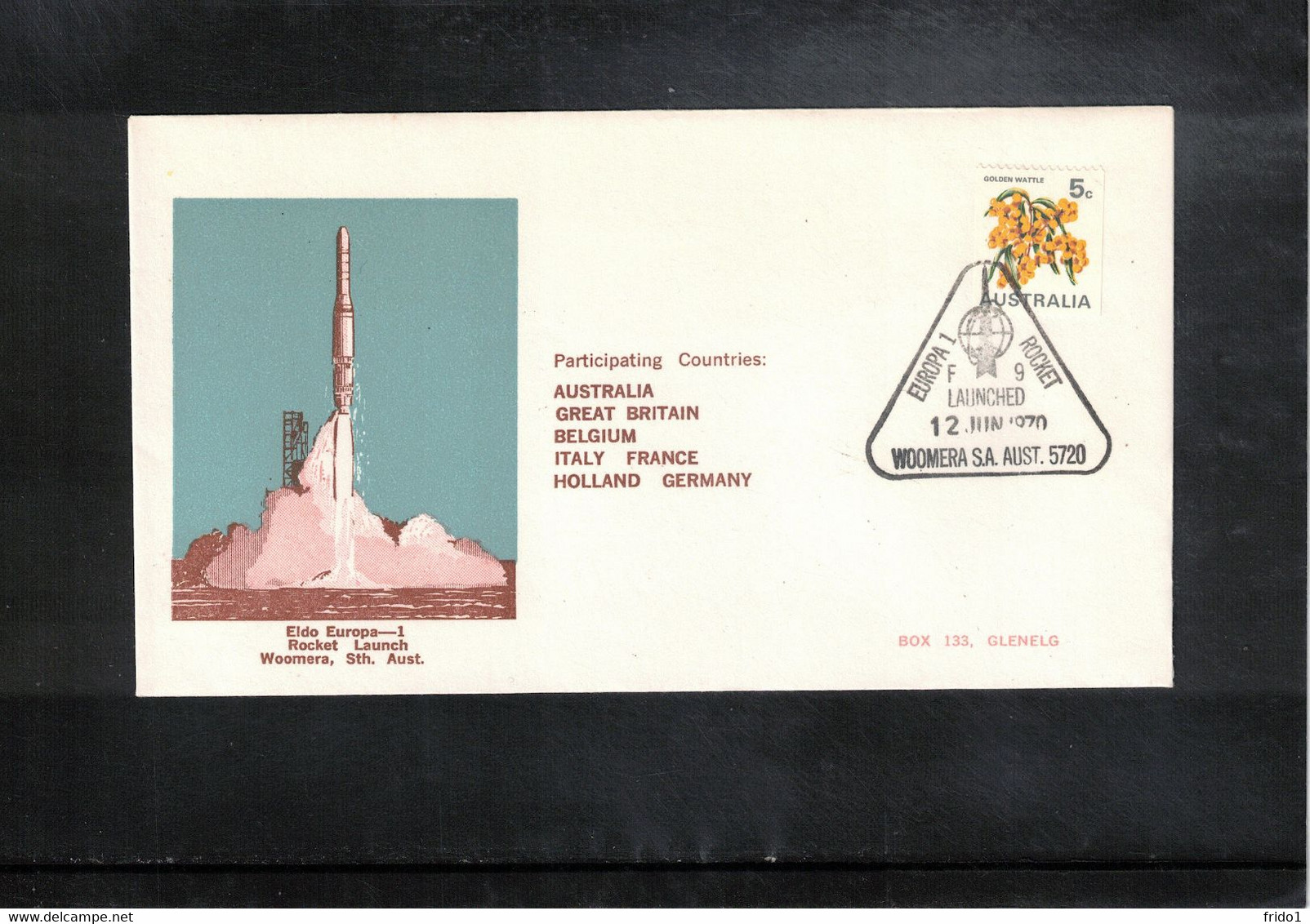 Australia 1970 Space / Raumfahrt Woomera Europa 1 Rocket Launched Interesting Letter - Ozeanien