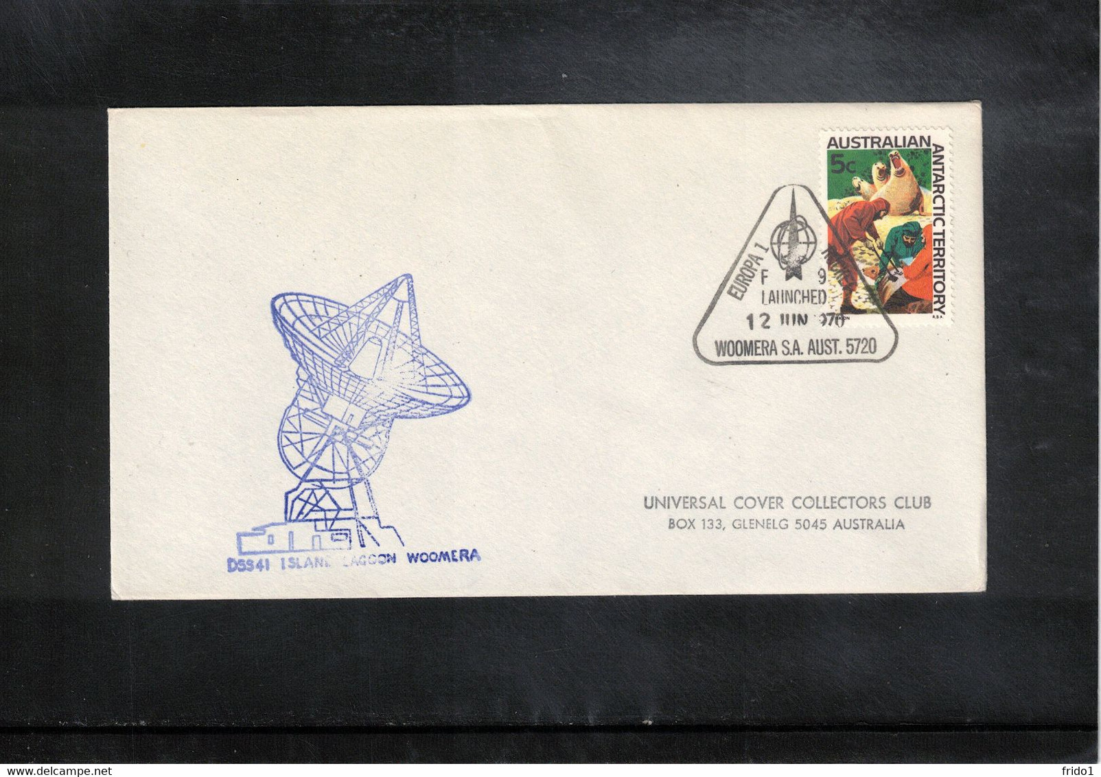 Australia 1970 Space / Raumfahrt Woomera Europa 1 Rocket Launched Interesting Letter - Oceania