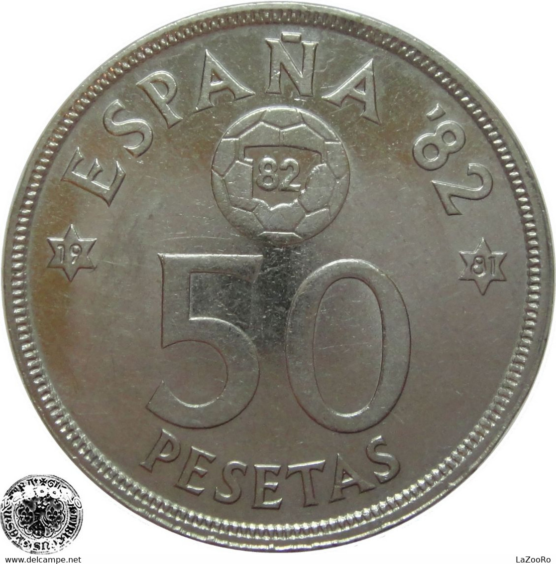 LaZooRo: Spain 50 Pesetas 1981 UNC - 50 Pesetas