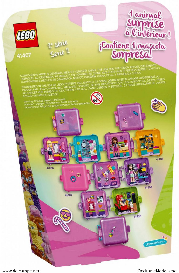 Lego Friends - LE CUBE DE JEU SHOPPING D'OLIVIA Réf. 41407 NBO Neuf - Non Classificati