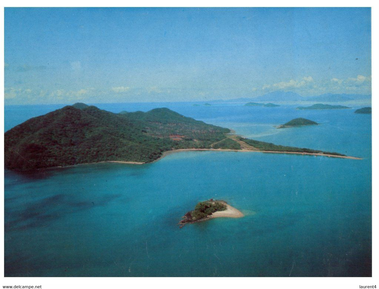 (U 18) Australia - QLD - Dunk Island & Purtabol Island (with Aerodrome / Landing Strip Showing) - Great Barrier Reef