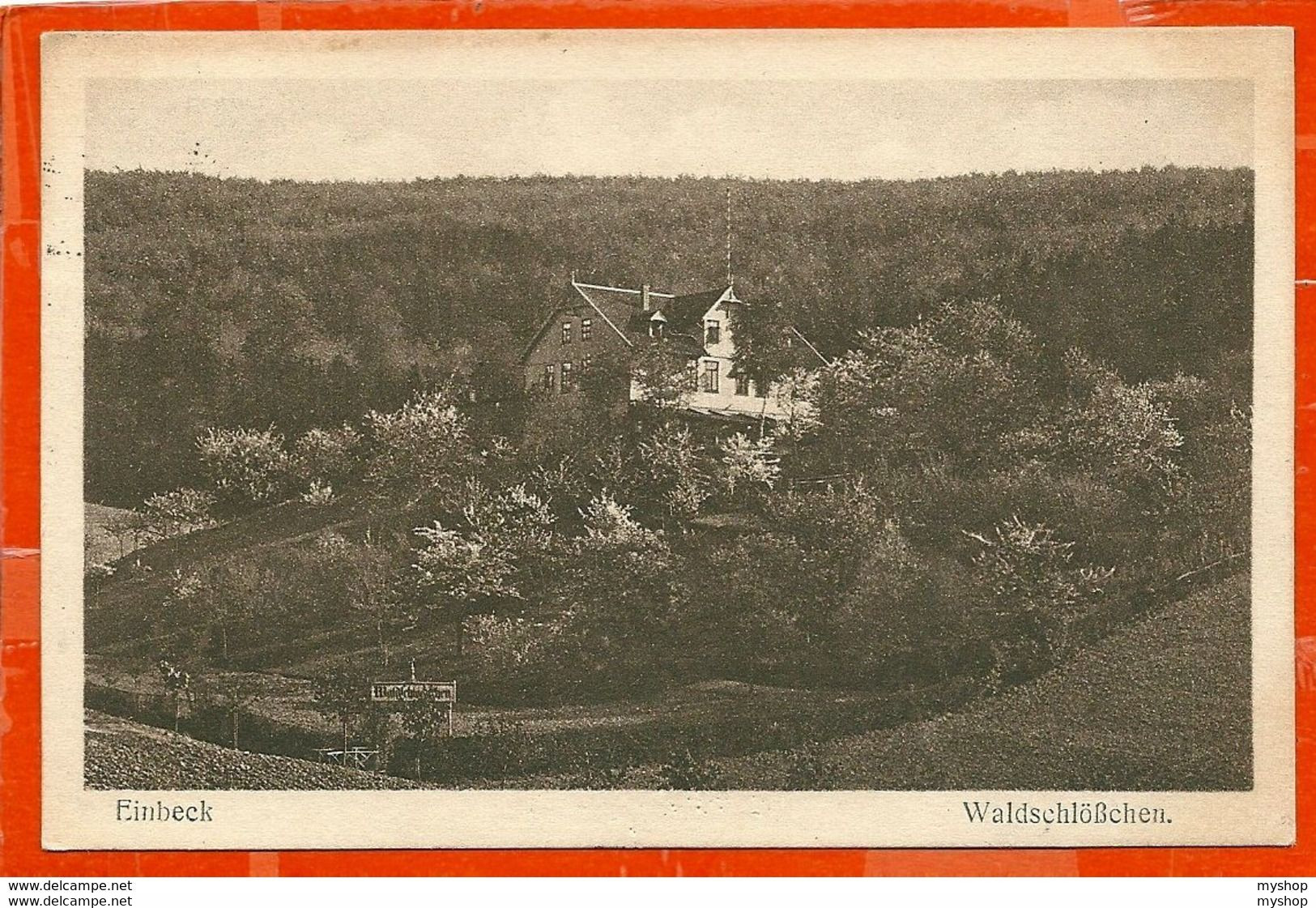 D010, * EINBECK * WALDSCHLOßEN * GUTE ERHALTUNG * SENT 1925 - Einbeck