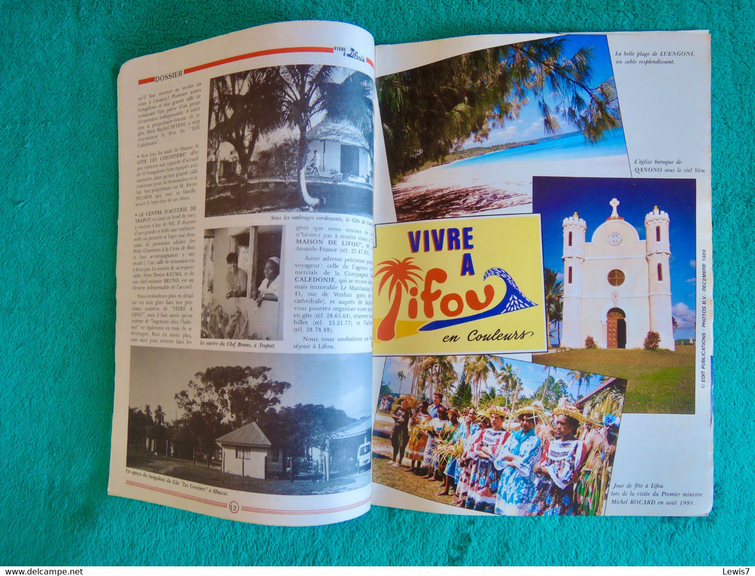 Magazine Numero 1 :  LIFOU Island - NEW-CALEDONIA - Géographie