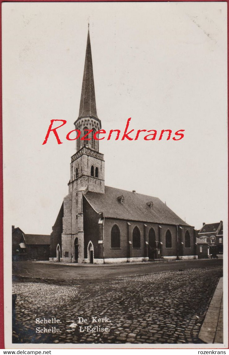 Schelle De Kerk ZELDZAAM Sint-Petrus En Pauluskerk Photo Card Fotokaart  (In Zeer Goede Staat) - Schelle