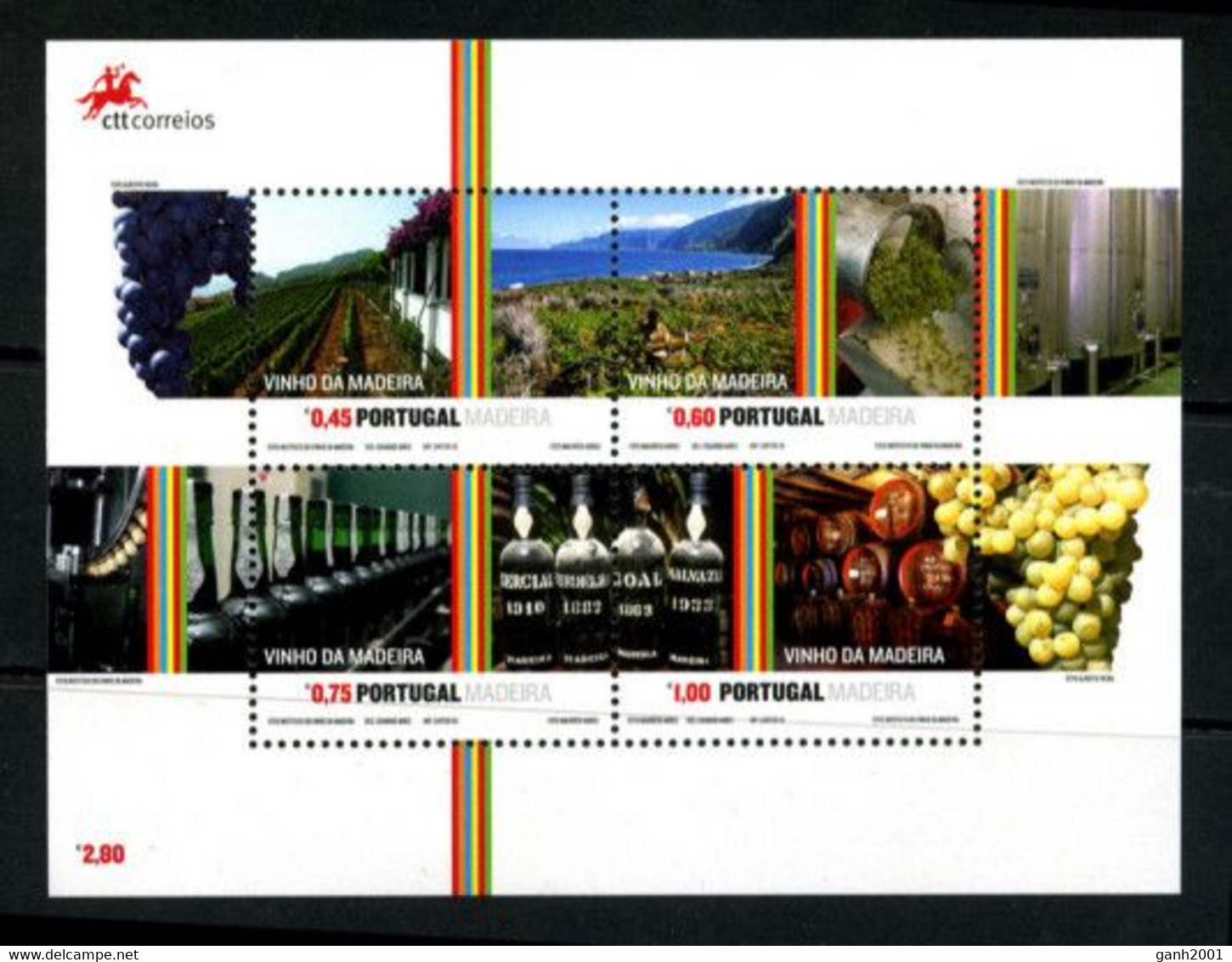 Madeira 2006 Portugal / Wine Grape Vineyard MNH Vino Uvas Viñas Wein / 0357  27-3 - Agriculture