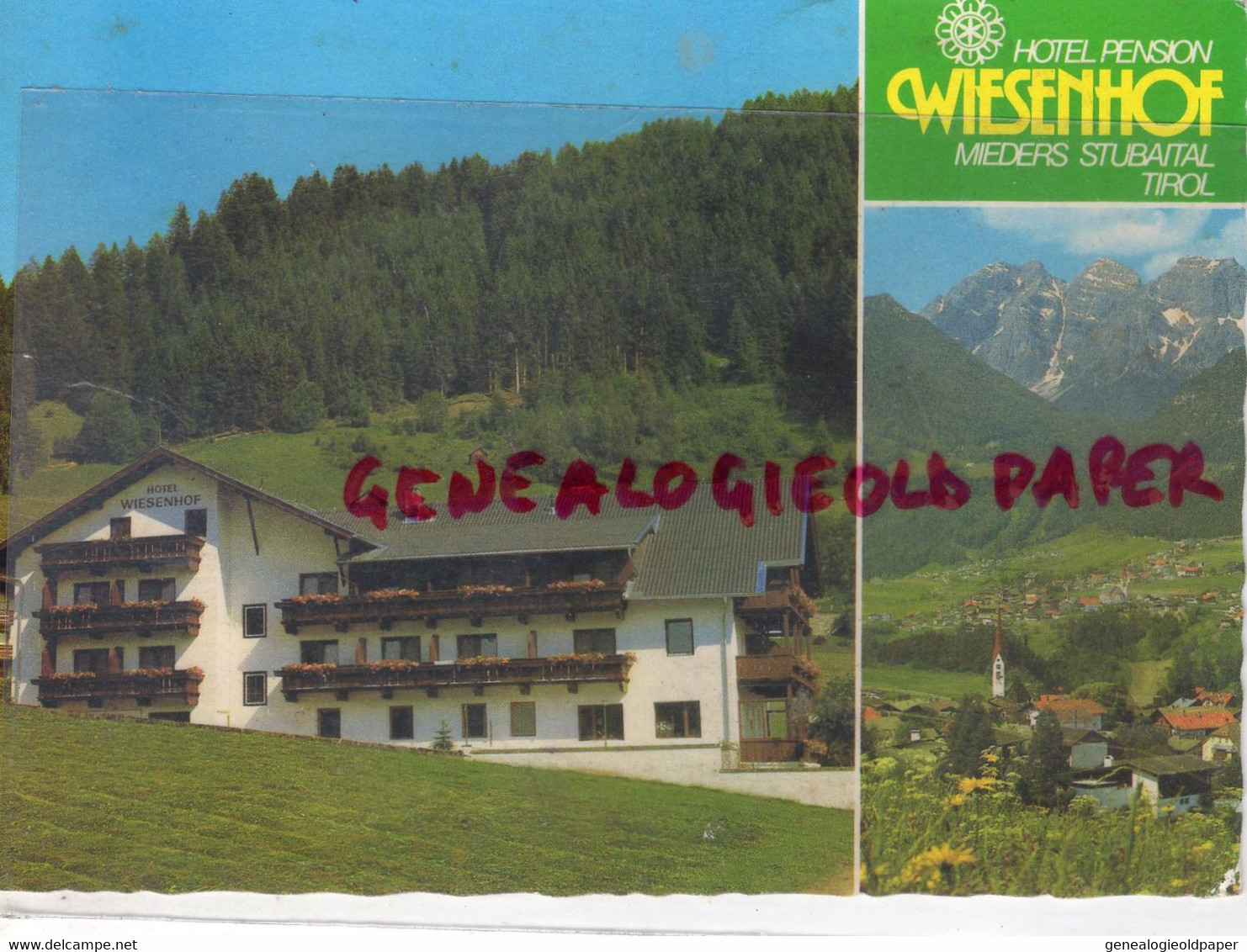 SUISSE - MIEDERS STUBAITAL- HOTEL WIESENHOF FAMILIE HOSS - Wiesen