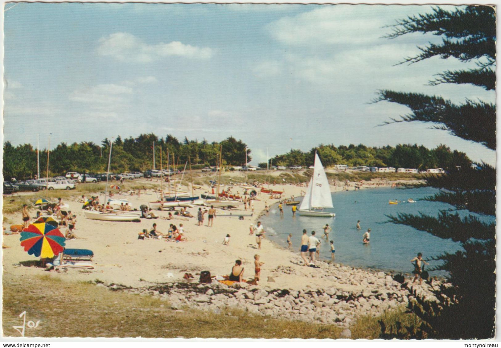 Morbihan :  SAINT  PHILIBERT : Vues  Plage Du  Fort  1969 , Jos - Other & Unclassified