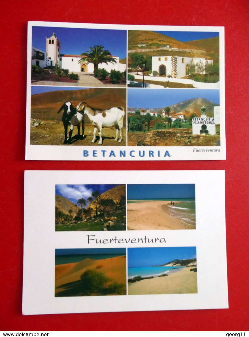 2 X Betancuria - Fuerteventura - Kanarische Insel - Spanien - Kirche  - Großformat - Fuerteventura