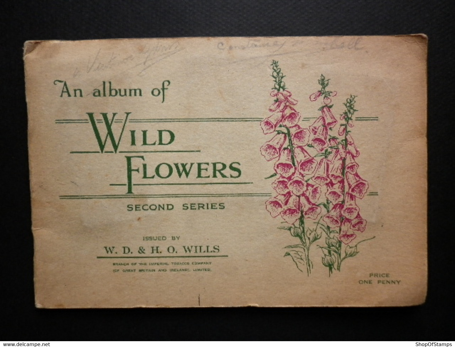 CIGARETTES CARDS WILD FLOWERS 47/50 - Player's