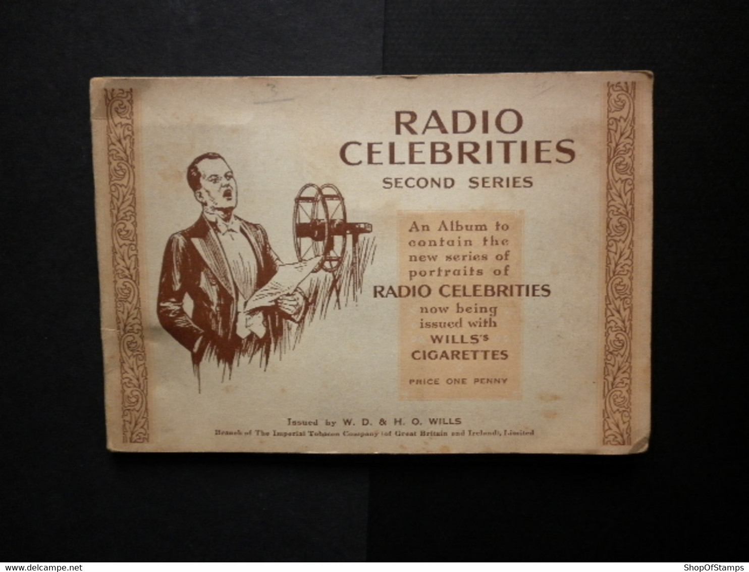 CIGARETTES CARDS RADIO CELBEBRITIES 47/50 - Player's
