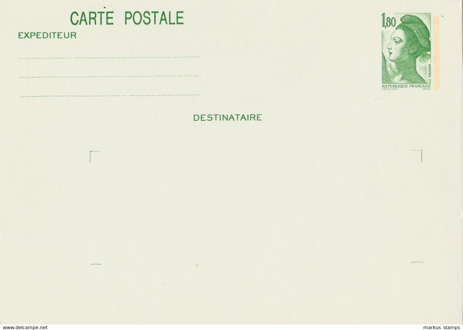France - Lot De 5 Entiers Postaux Modernes, Postal Stationeries, Ganzsachen - Konvolute: Ganzsachen & PAP
