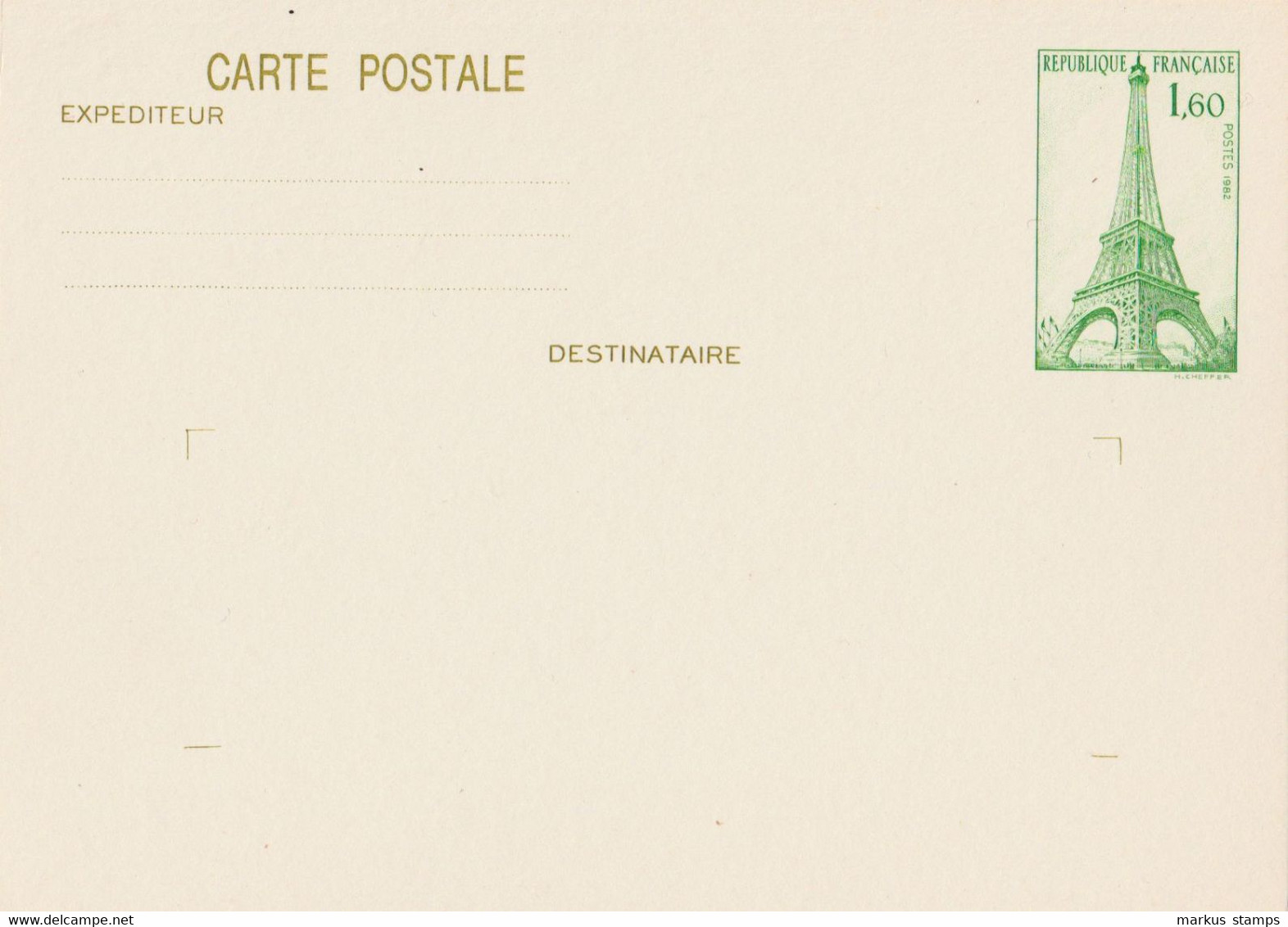 France - Lot De 5 Entiers Postaux Modernes, Postal Stationeries, Ganzsachen - Lots Et Collections : Entiers Et PAP