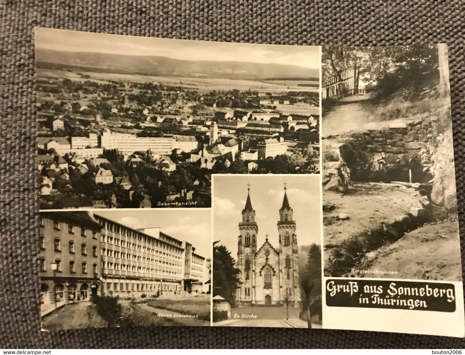 Sonneberg Thüringer Wald Neues Kreishaus Evangelische Kirche Ringleinsbrunnen - Sonneberg