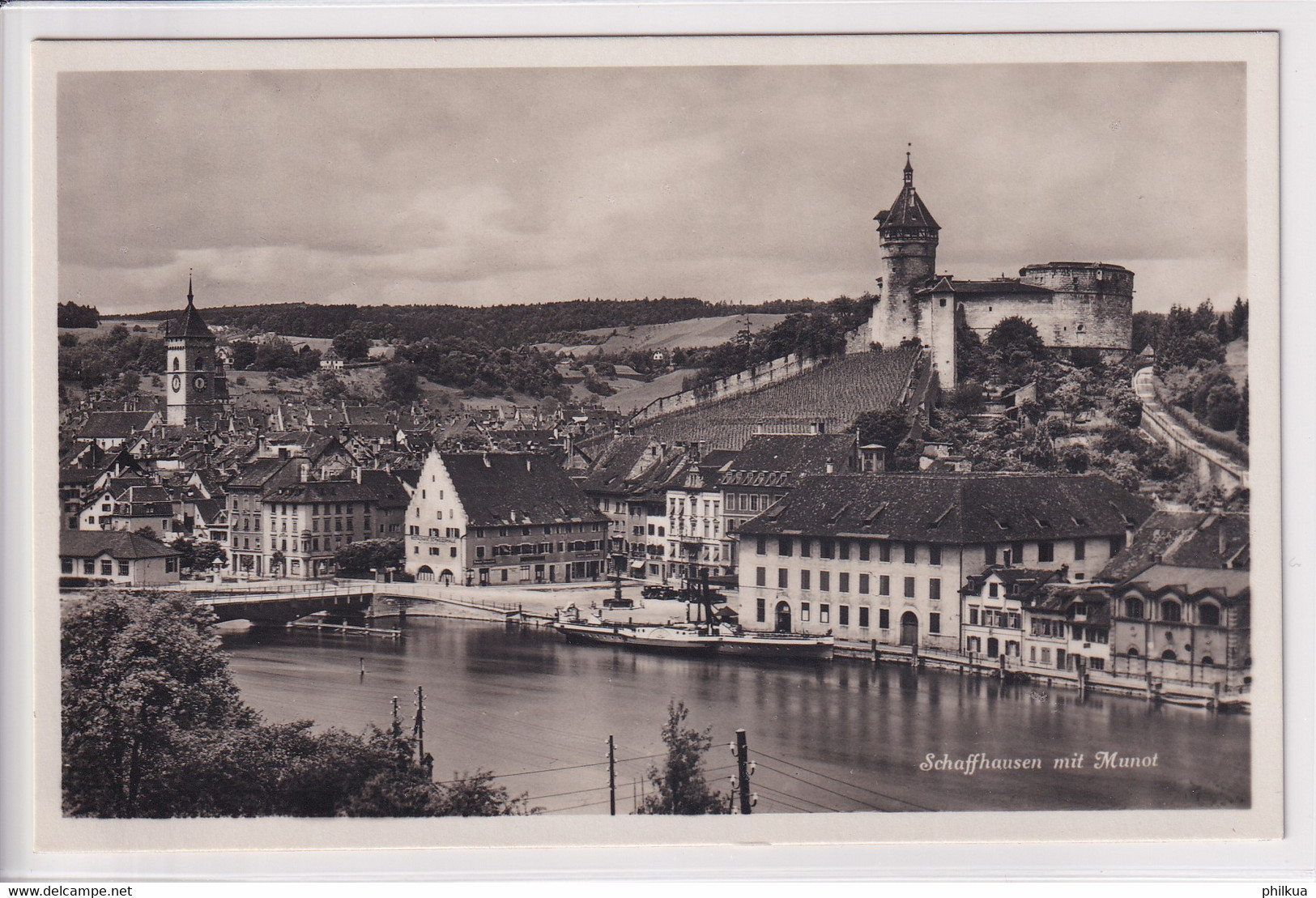 Schaffhausen Mit Munot - Sonstige & Ohne Zuordnung