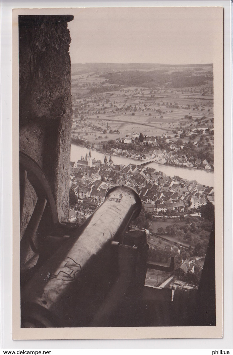 Burg Hohenklingen - Blick Auf Stein Am Rhein - Mit Schlosstempel - Stein Am Rhein