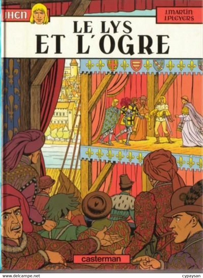 Jhen 6 Le Lys Et L'ogre EO BE Casterman 09/1986 Martin Pleyers (BI4) - Jhen