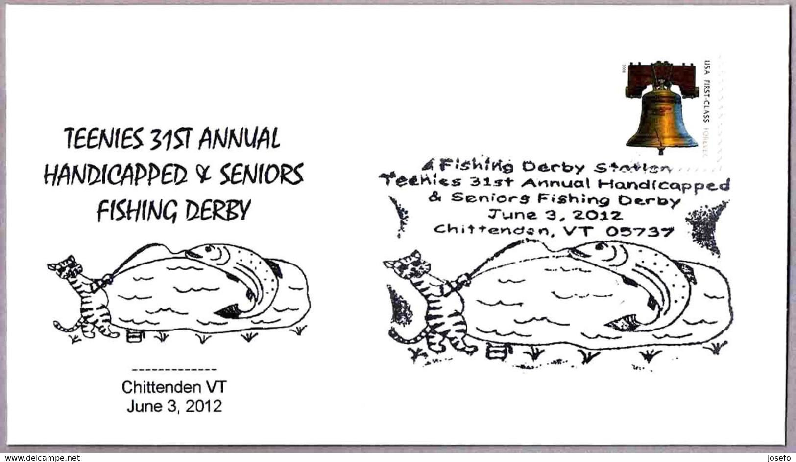 TEENIE'S HANDICAPPED & SENIORS FISHING DERBY - Gato - Cat. Chittenden VT 2012 - Handisport