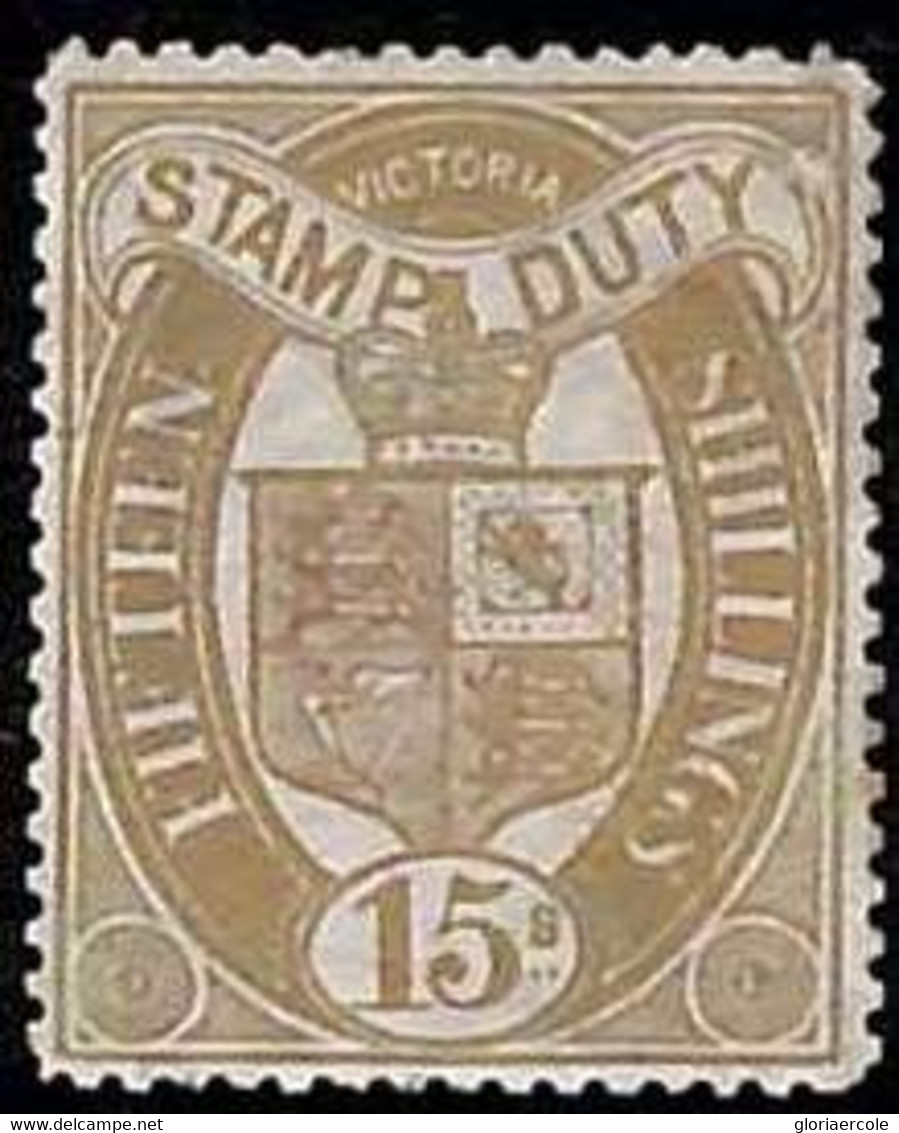 94887b - VICTORIA - STAMP - SG # 241  REVENUE Tax  -   MH Hinged - Small Defect - Ungebraucht