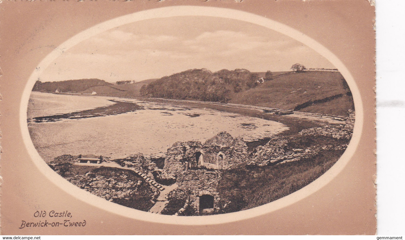 BERWICK ON TWEED - OLD CASTLE - Berwickshire