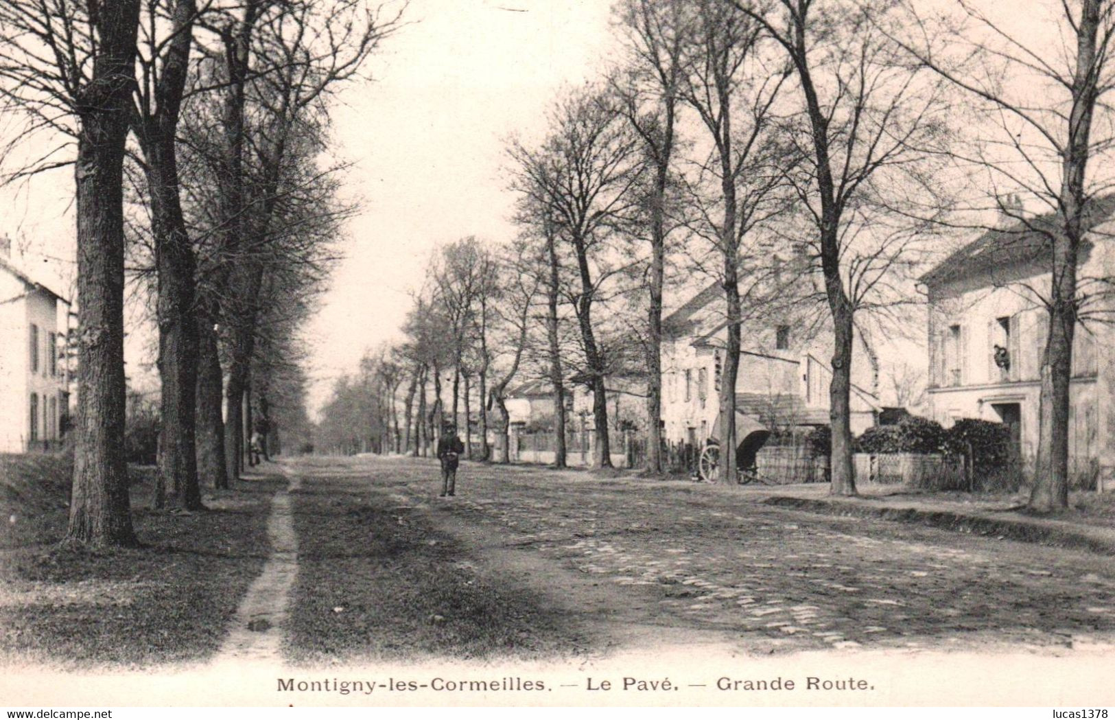 95 / MONTIGNY LES CORMEILLES / LE PAVE / GRANDE ROUTE/ BREGER FRERES / - Montigny Les Cormeilles