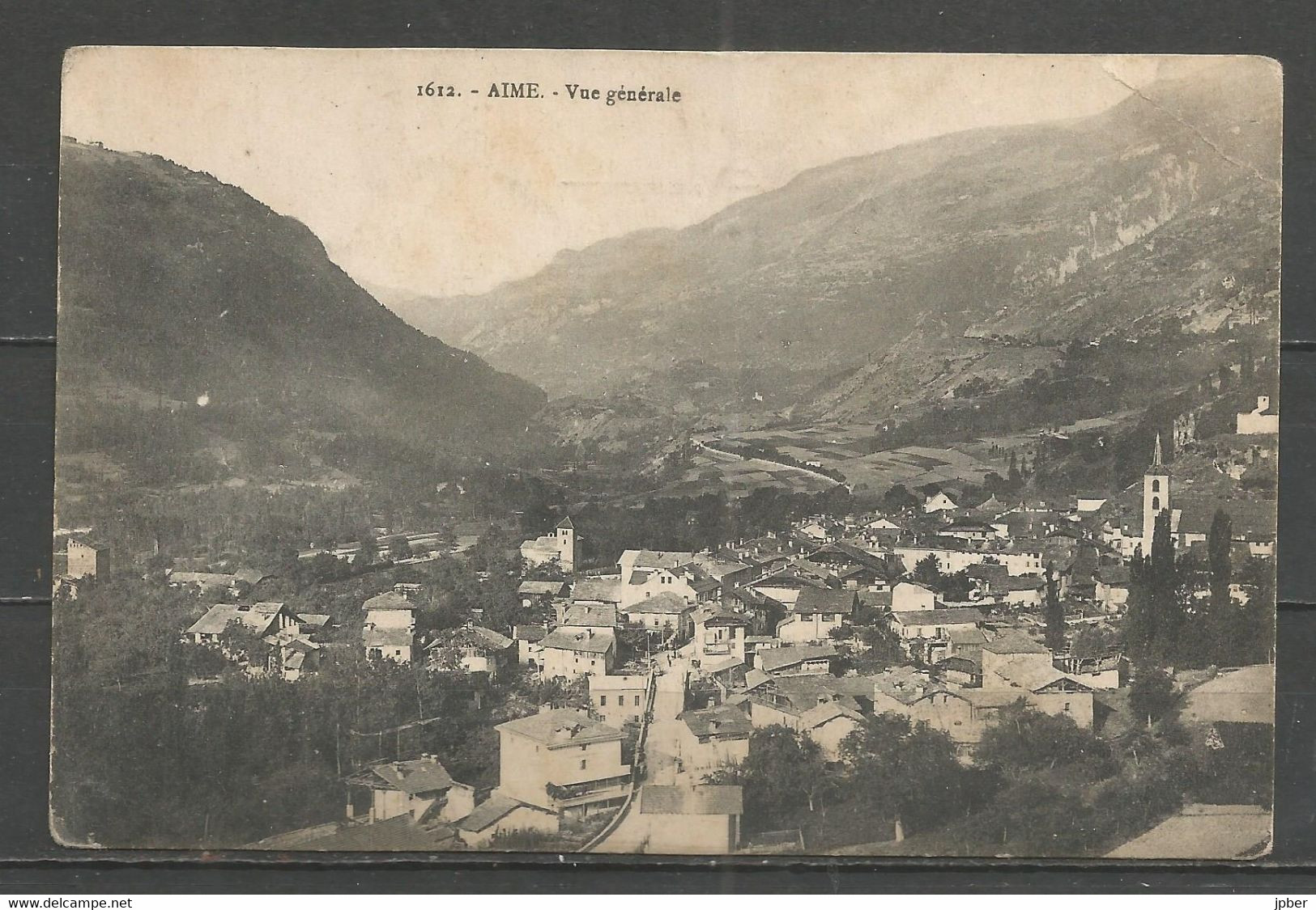 France - 1 CP De AIME-LA-PLAGNE - Aime Vue Générale - Sonstige & Ohne Zuordnung