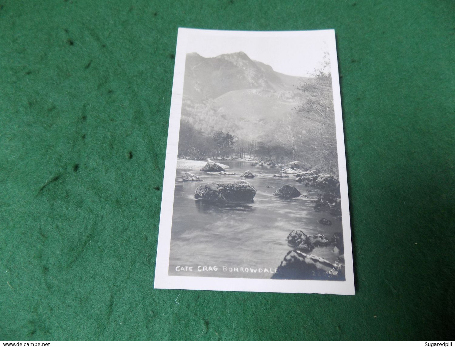 VINTAGE EUROPE UK CUMBRIA: BORROWDALE Cate Crag B&w Pettitt - Borrowdale