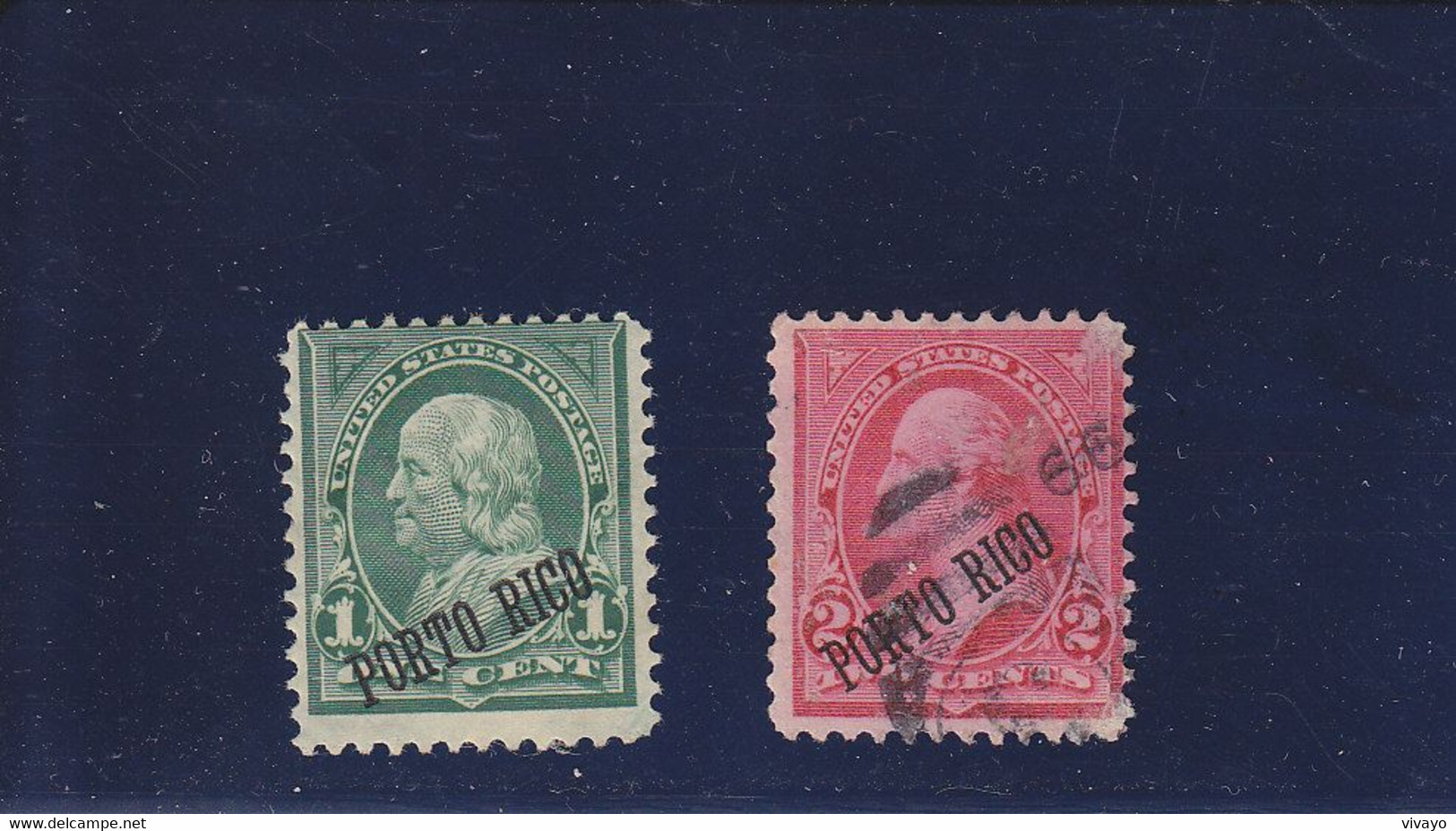 1899 - USA / PUERTO RICO - */MLH & O/FINE CANCELLED - Sc. 210 & 211 - Puerto Rico