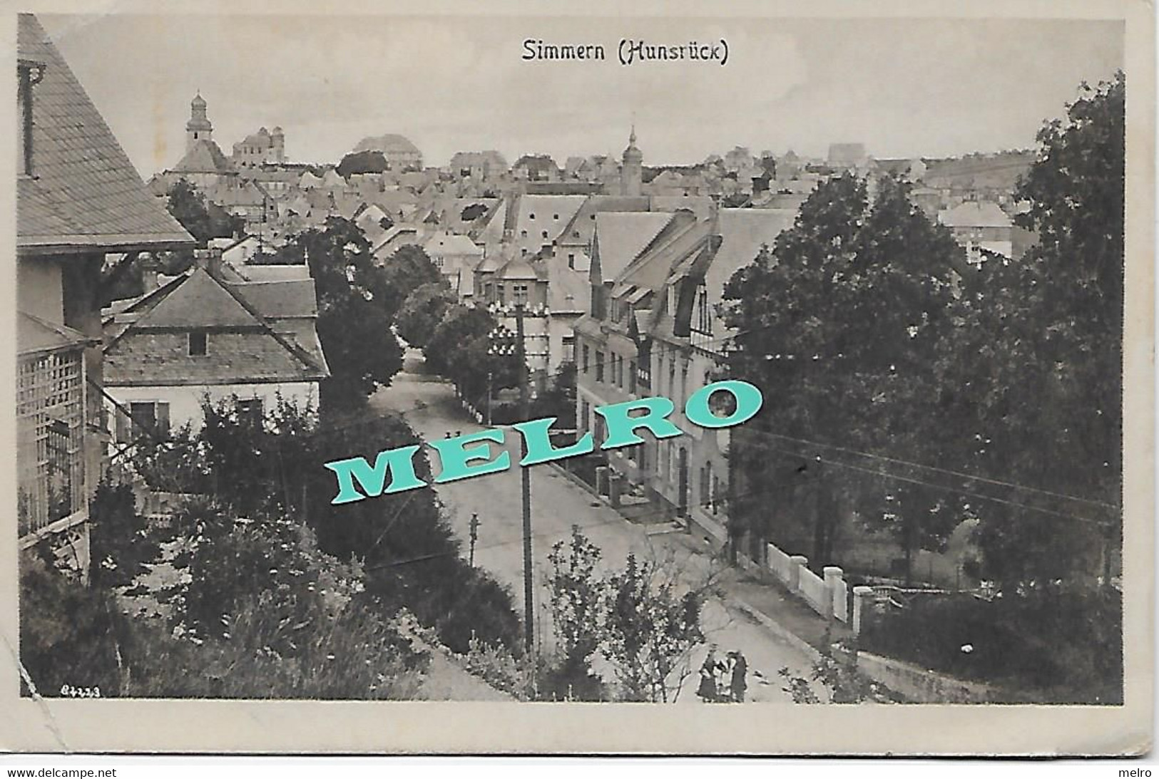 Postkarte Deutschand- SIMMERN -/HUNSRUCK). -1919 - Simmern