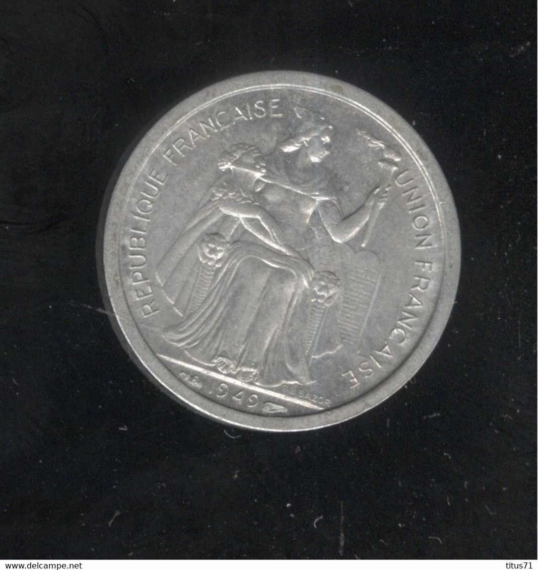 1 Franc Nouvelle Calédonie  1949 - Sonstige & Ohne Zuordnung