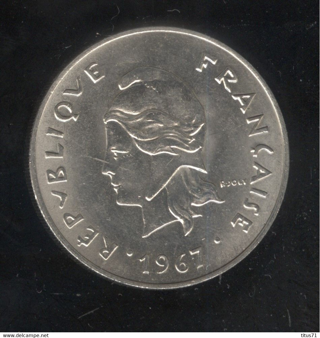 50 Francs Polynésie Française 1967 - Polinesia Francesa