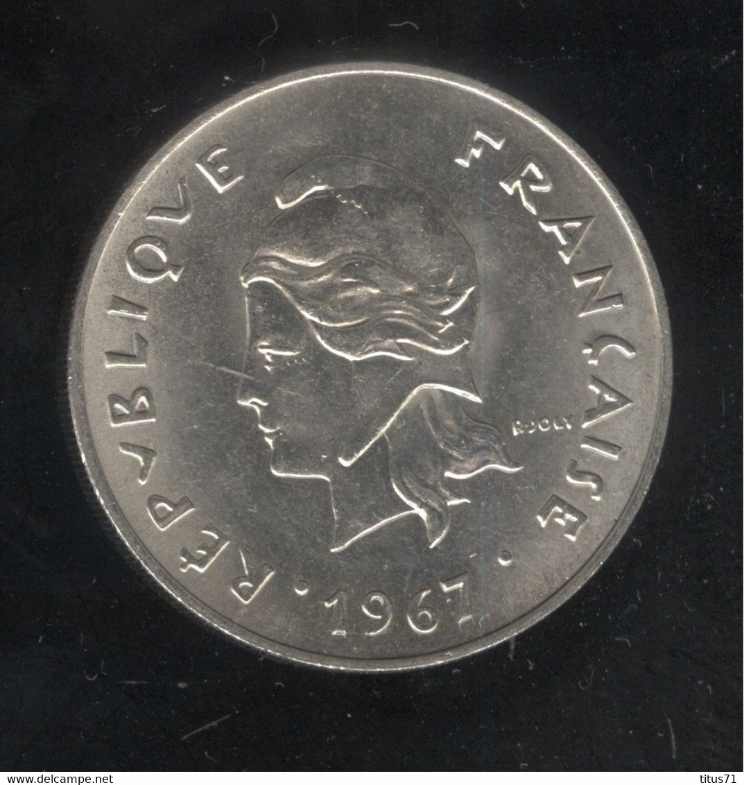 50 Francs Polynésie Française 1967 - Frans-Polynesië