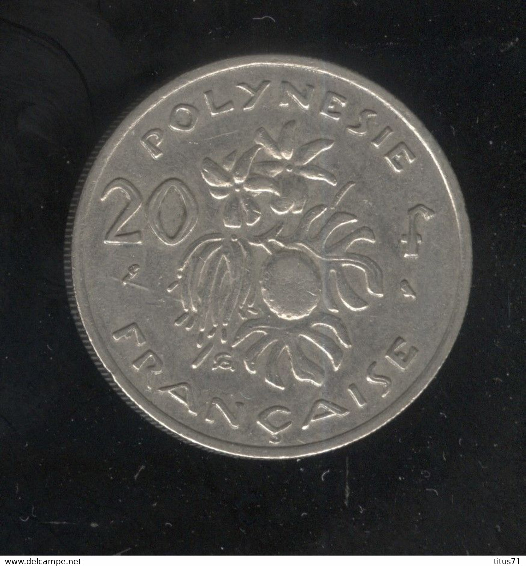 20 Francs Polynésie Française 1967 - Polinesia Francesa