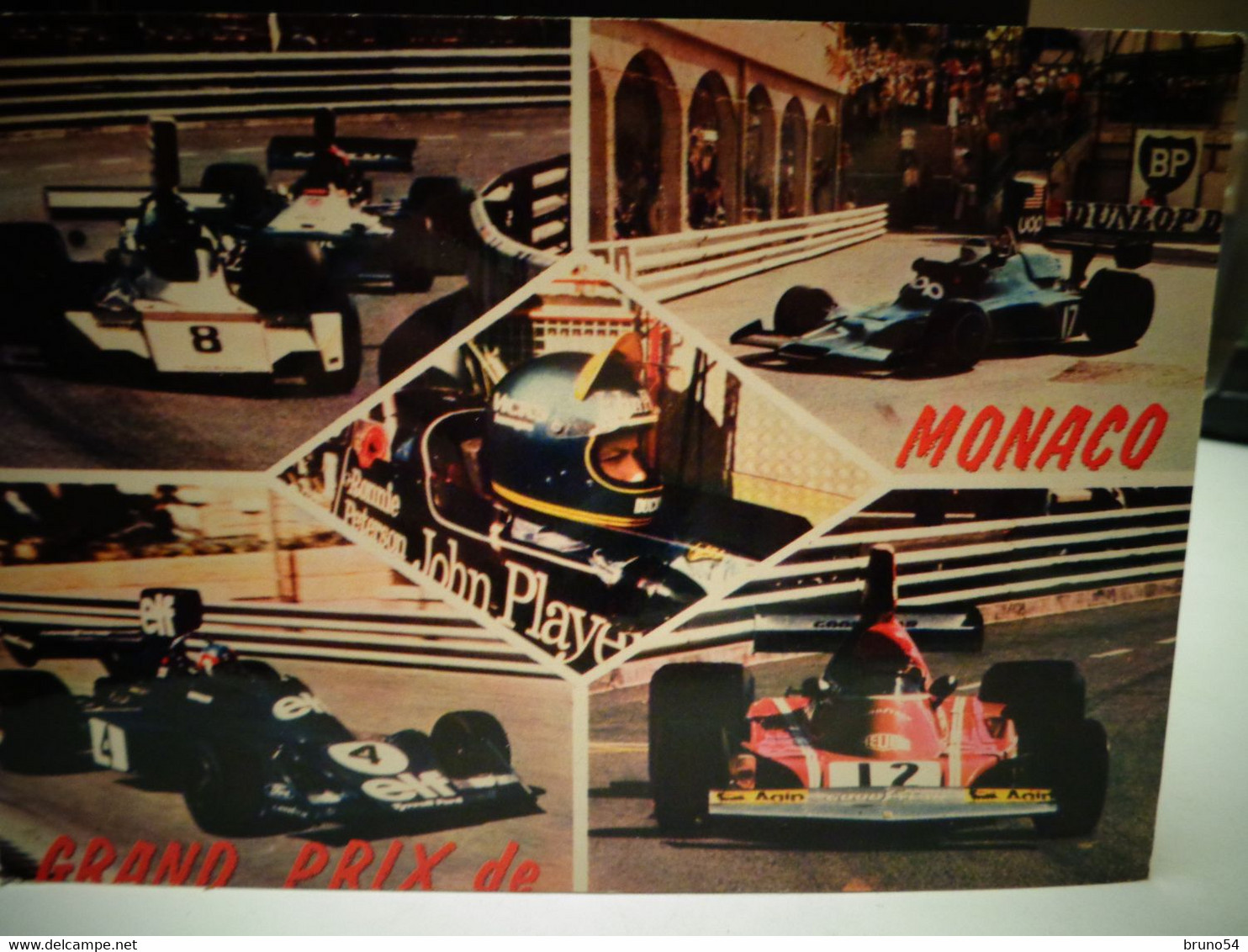 Cartolina Grand Prix Monaco, Montecarlo Vedutine Auto Formula 1 - Grand Prix / F1