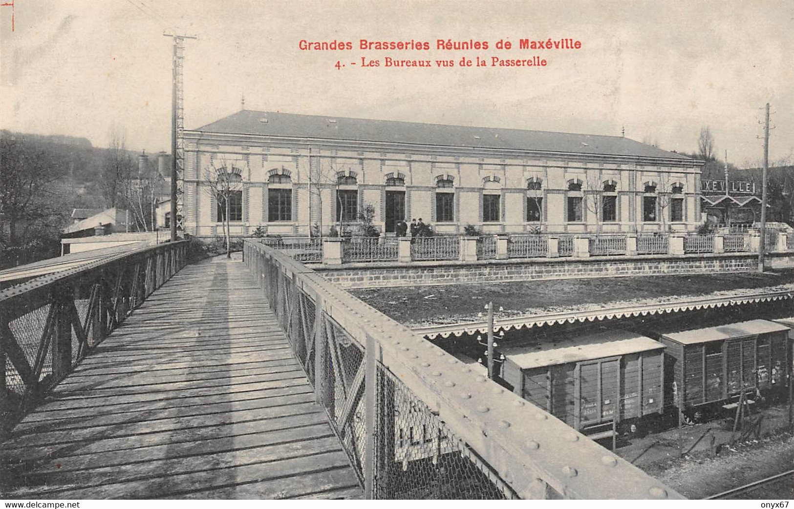 MAXEVILLE-Nancy-54-Meurthe Et Moselle-Brasserie-Brauerei-Bier-Beer-Brewery-Bière-Alcool-Industrie-PUBLICITE - Maxeville