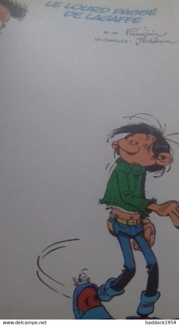 Le Lourd Passé De Lagaffe Gaston ANDRE FRANQUIN Dupuis 1986 - Gaston