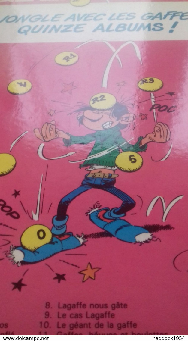 Le Lourd Passé De Lagaffe Gaston ANDRE FRANQUIN Dupuis 1986 - Gaston