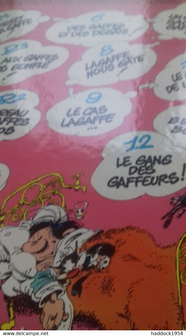 Lagaffe Mérite Des Baffes Gaston  ANDRE FRANQUIN Dupuis 1979 - Gaston