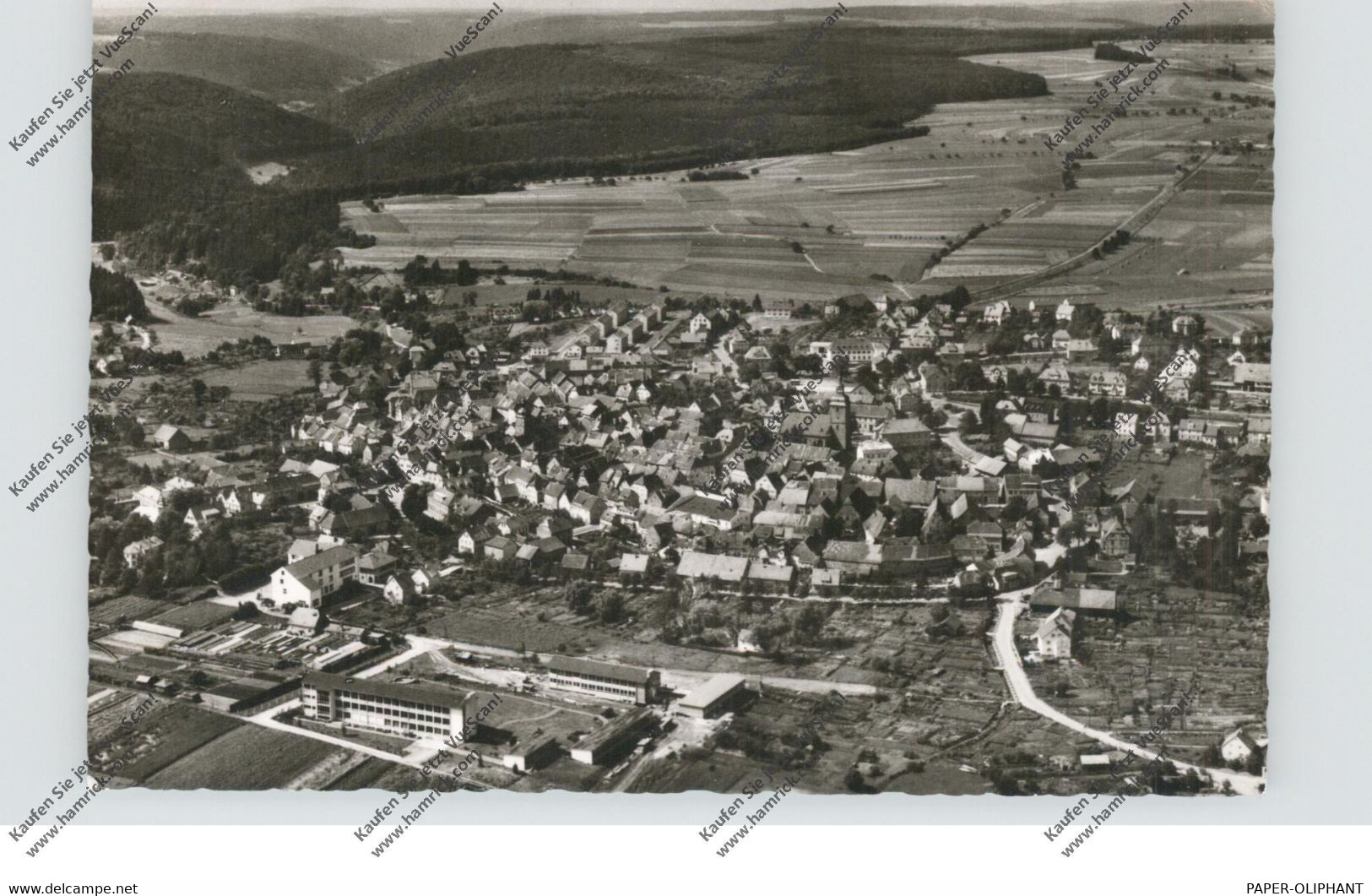 6967 BUCHEN / Odenwald, Luftaufnahme - Mosbach