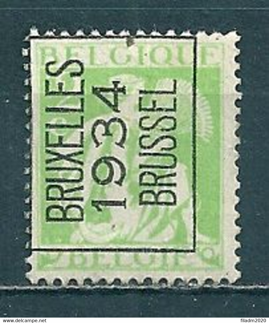 PREO 276 Op Nr 335 BRUXELLES 1934 BRUSSEL - Positie A - Tipo 1932-36 (Ceres E Mercurio)