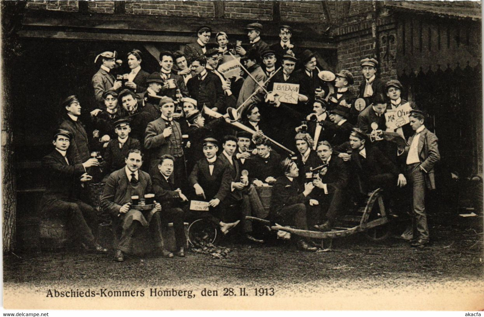 CPA AK Abschieds-Kommers Homberg GERMANY (1018148) - Homberg