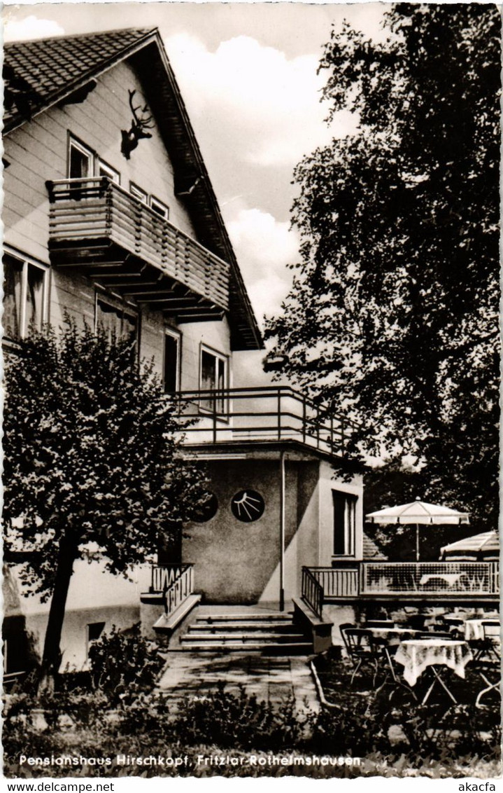 CPA AK Fritzlar Pensionshaus Hirschkopf GERMANY (1018178) - Fritzlar