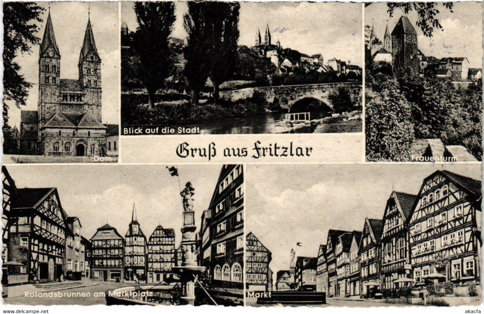 CPA AK Gruss Aus Fritzlar GERMANY (1018215) - Fritzlar