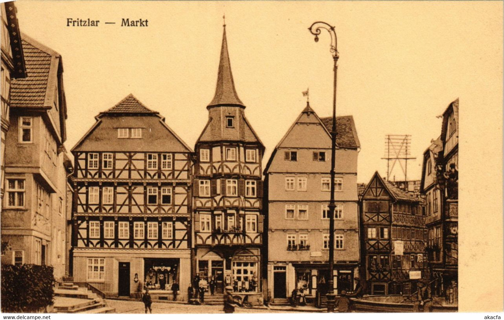 CPA AK Fritzlar Markt GERMANY (1018230) - Fritzlar