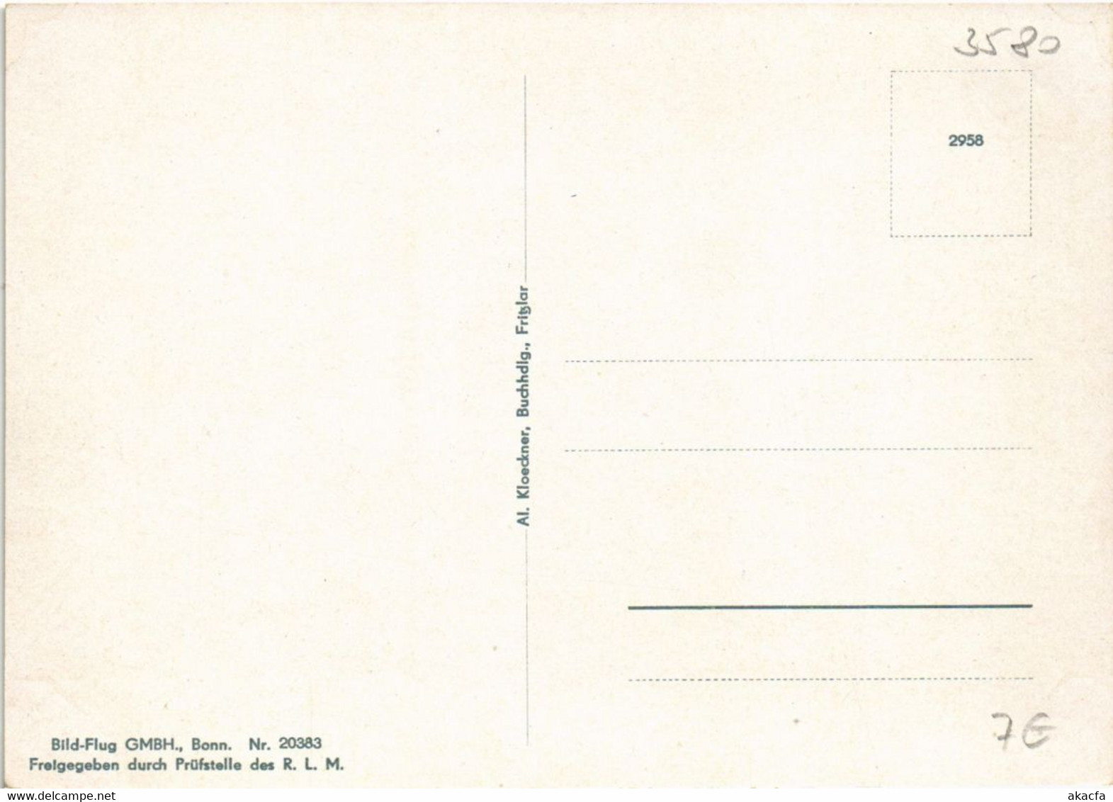 CPA AK Fritzlar Original Fliegeraufnahme GERMANY (1018231) - Fritzlar