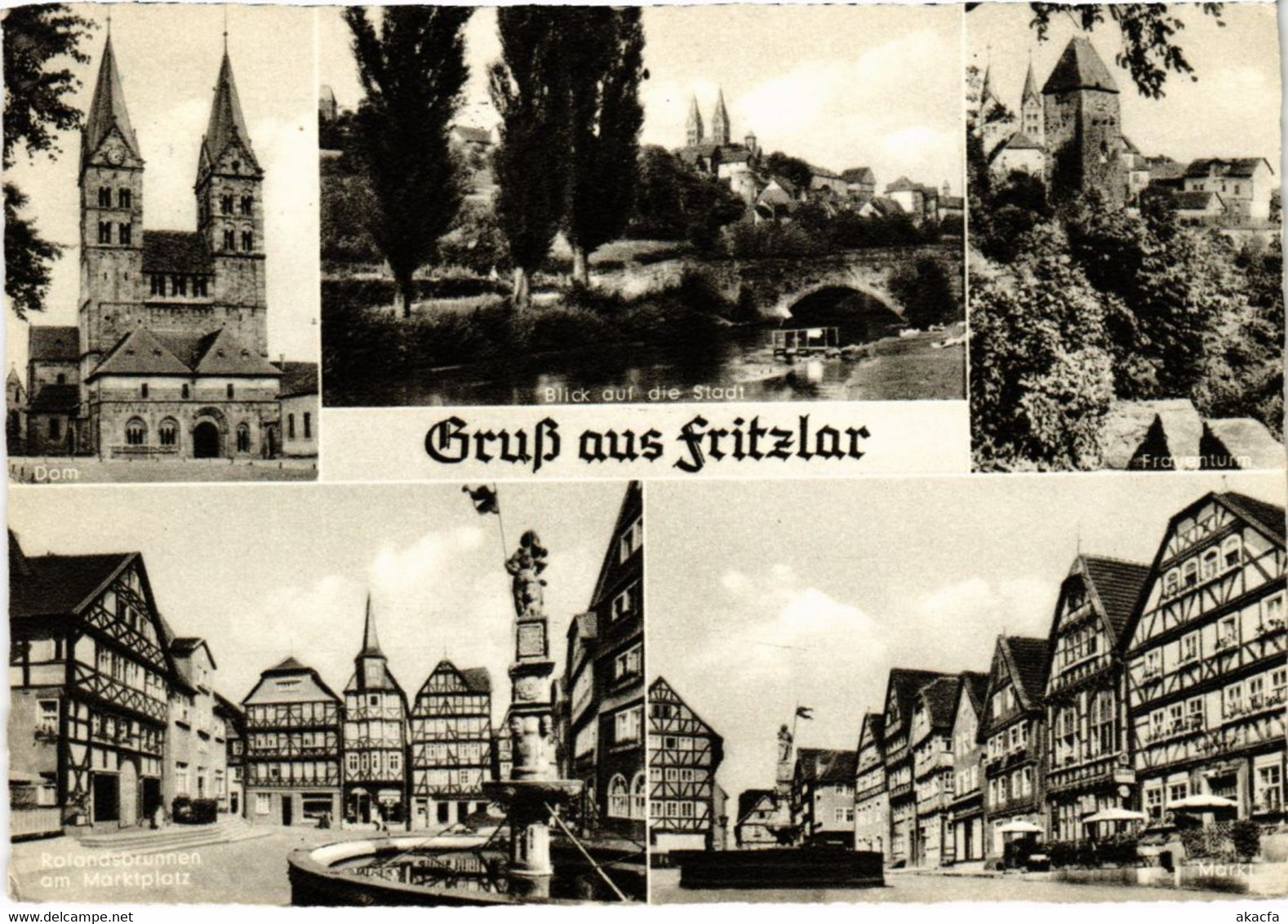 CPA AK Gruss Aus Fritzlar GERMANY (1018235) - Fritzlar