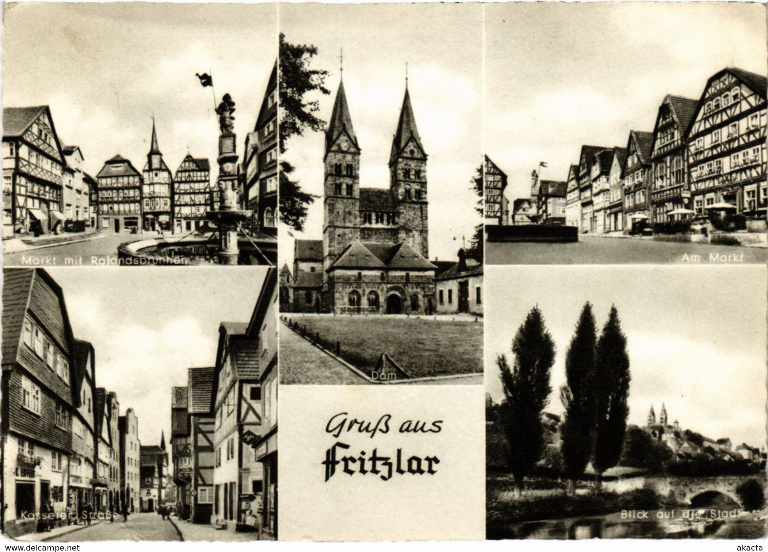 CPA AK Fritzlar Gruss Aus Fritzlar GERMANY (1018236) - Fritzlar