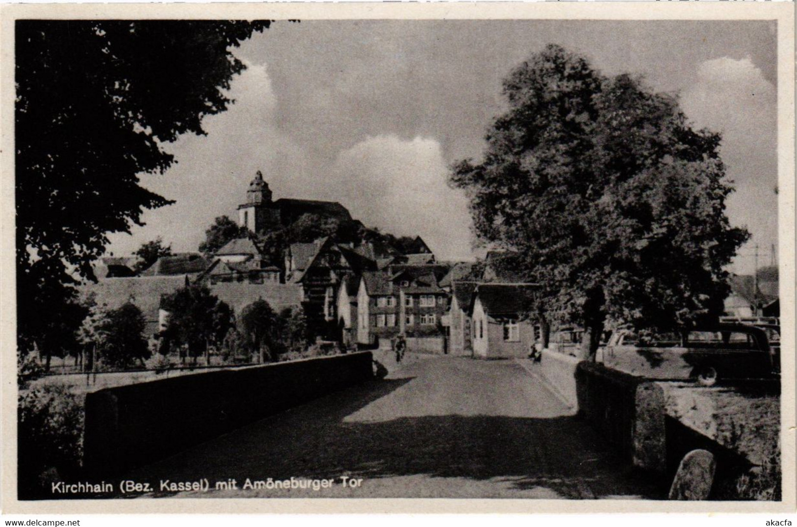 CPA AK Kirchhain Mit Amoneburger Tor GERMANY (1018242) - Kirchhain